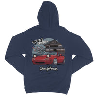 Miata Red Japanese Dojo Hoodie