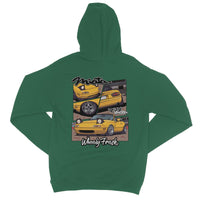 Miata Yellow Comic Style Hoodie