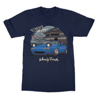 Miata Blue Japanese Dojo T-Shirt