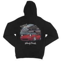 Miata Red Japanese Dojo Hoodie
