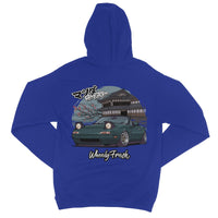 Miata Green Japanese Dojo Hoodie