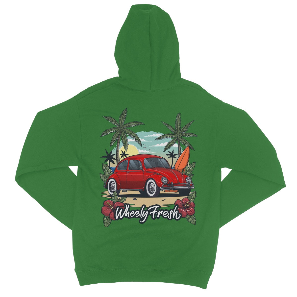 Volkswagen Red Beetle Hoodie