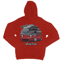 Miata Red Japanese Dojo Hoodie