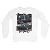 Miata Green Comic Style Sweatshirt